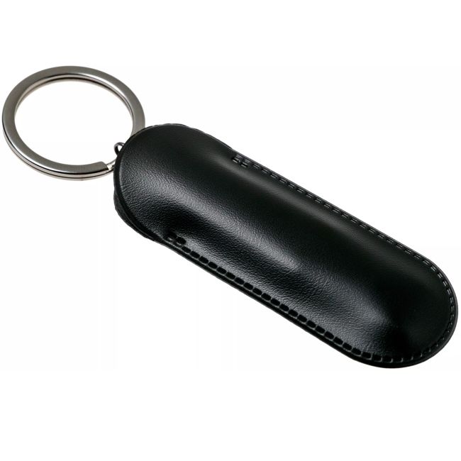 Victorinox - unghiera cu toc piele - argintiu negru