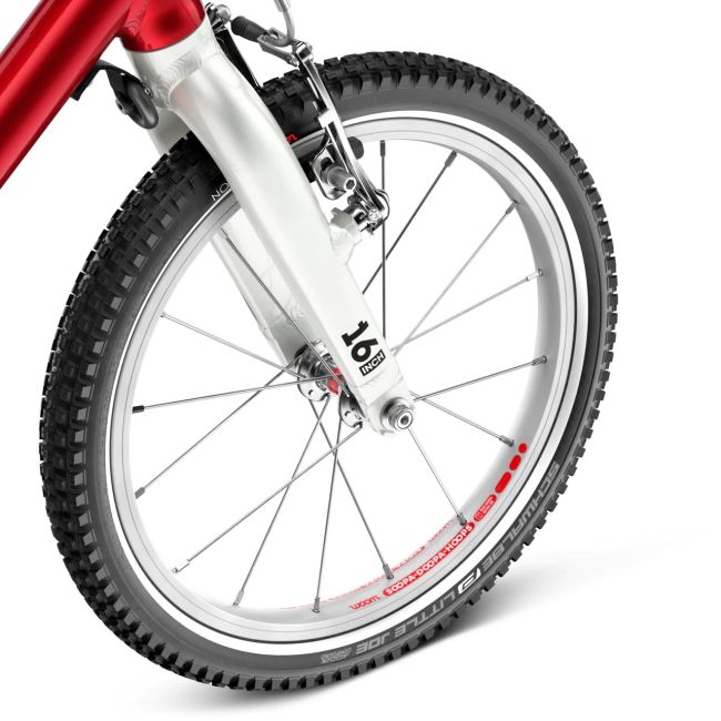 Woom - bicicleta copii 16" Woom 3 AUTOMAGIC, varsta recomandata 4-6 ani (105-120cm) - 6 kg - mov albastru inchis cosmic blurple alb