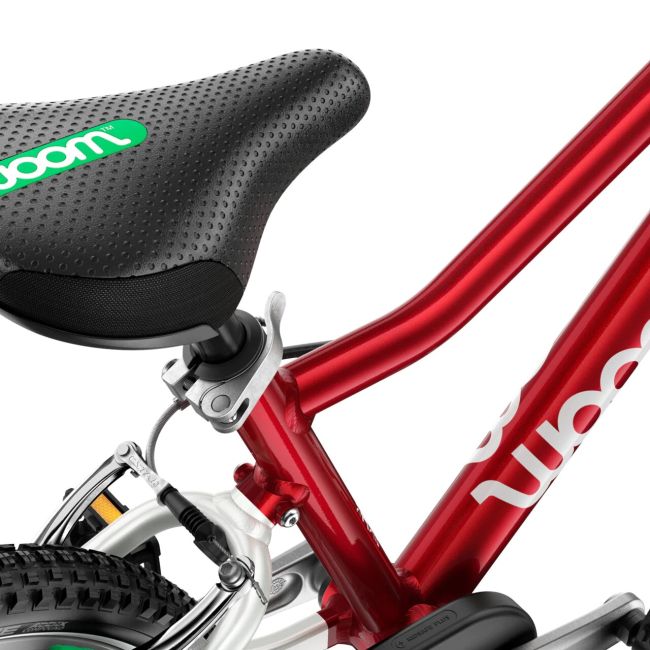Woom - bicicleta copii 16" Woom 3 AUTOMAGIC, varsta recomandata 4-6 ani (105-120cm) - 6 kg - mov albastru inchis cosmic blurple alb