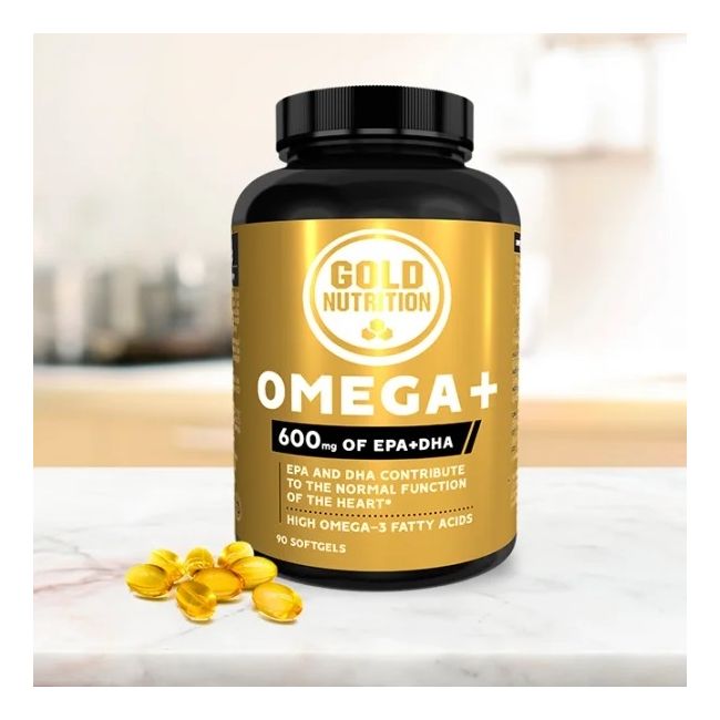 Gold nutrition - supliment nutritiv acizi grasi Omega 3 - flacon 90 softgels