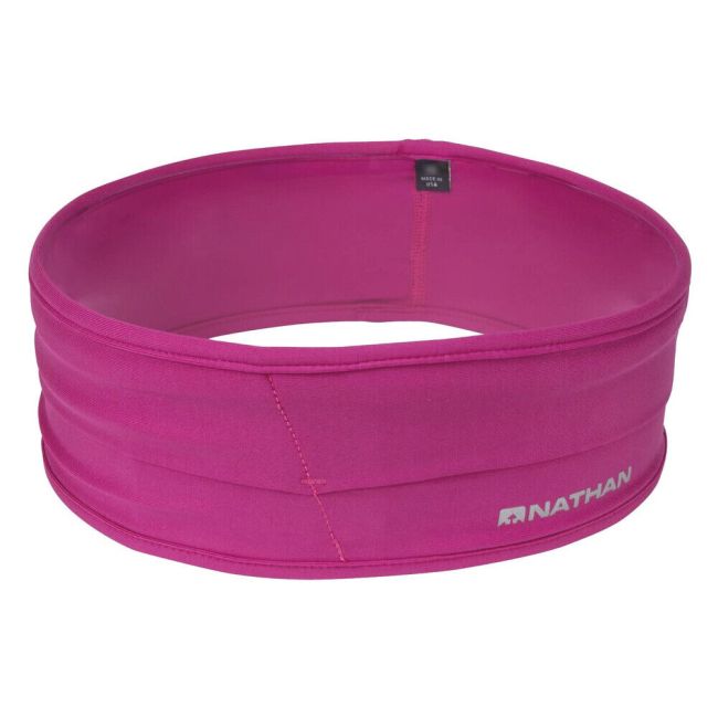 Nathan - centura alergare elastica The Hipster - roz fucsia