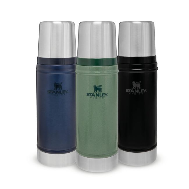 Stanley - termos clasic tip sticla The Legendary Classic Bottle - verde Hammertone - 470 ml
