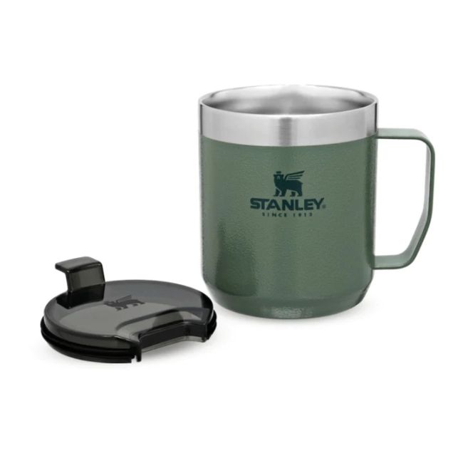 Stanley - termos mic tip cana Classic Legendary Camp Mug - verde Hammertone - 350 ml