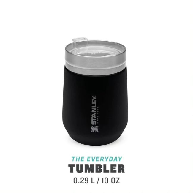 Stanley - termos tip pahar Go everyday Tumbler - negru mat piatra - 290 ml