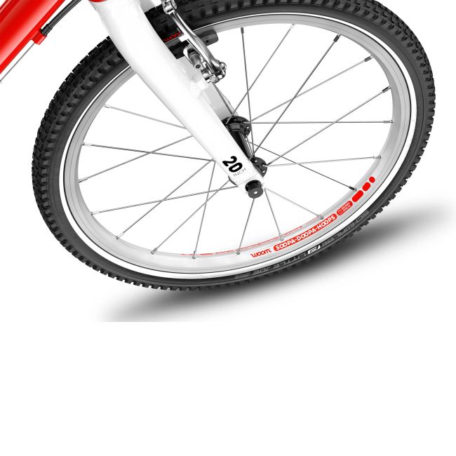 Woom - bicicleta copii 20" Woom 4, varsta recomandata 6-8 ani (115-130cm) - 7,7 kg - albastru cosmic mov intens