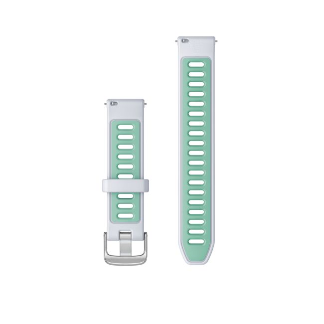 Garmin Quick Release 18 - curea silicon - alb-albastru tidal