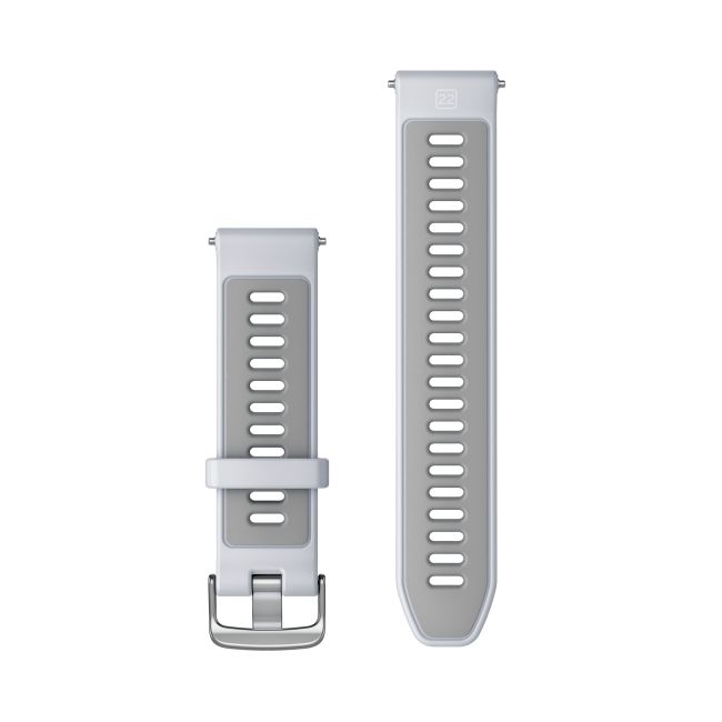 Garmin curea silicon pentru Forerunner 965 - alb|gri