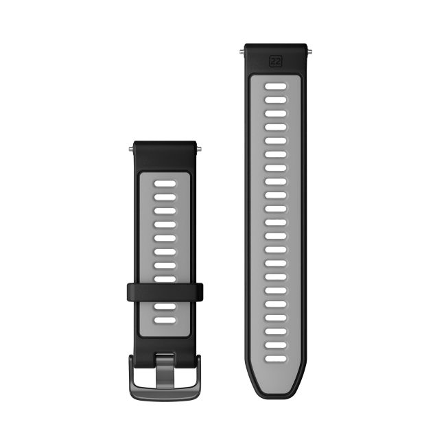 Garmin curea silicon pentru Forerunner 965 - negru|gri