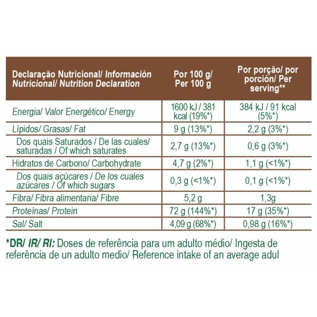 Gold nutrition - Pudra proteica vegetala Protein V, aroma ciocolata - 240g