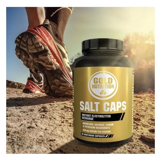 Gold nutrition - supliment alimentar remineralizare Salt caps - flacon 60 capsule