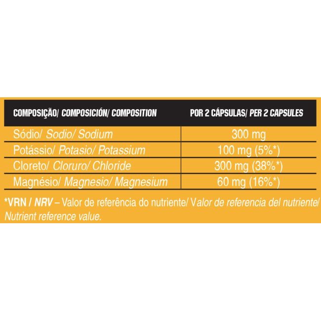 Gold nutrition - supliment alimentar remineralizare Salt caps - flacon 60 capsule