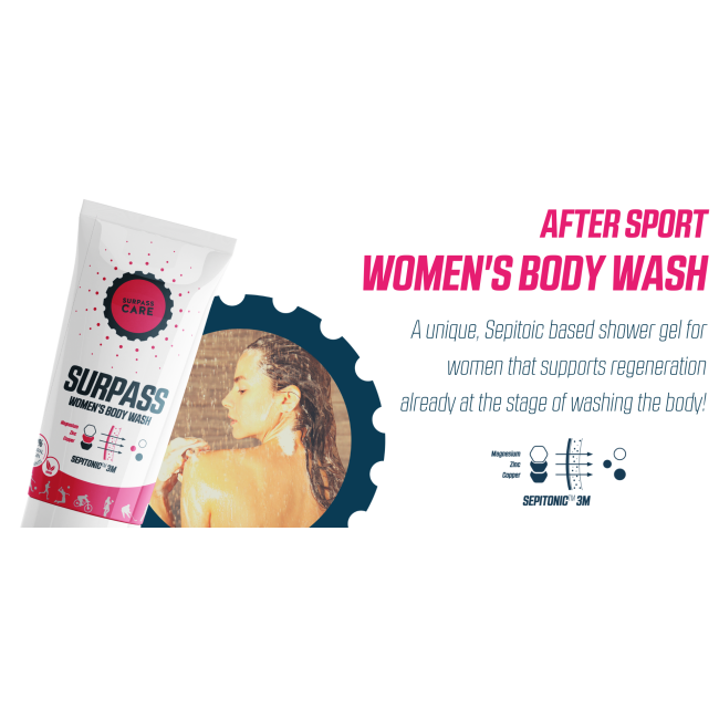 Surpass - gel de bus femei Women`s body wash Sepitonic 3M - 250ml