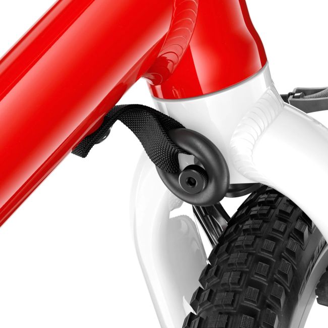 Woom - bicicleta copii 14" Woom 2, varsta recomandata 3-4,5 ani (95-110cm) - 5kg - rosu aniversar
