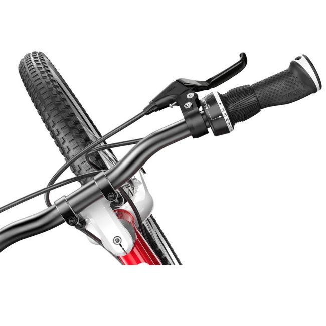 Woom - bicicleta copii 26" Woom 6, varsta recomandata 10-14 ani (140-165cm) - 9,5 kg - rosu aniversar alb