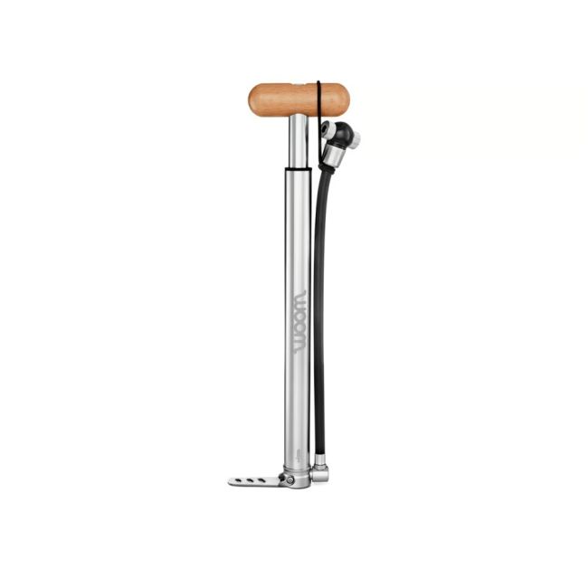Woom - pompa bicicleta AIRFLO - gri argintiu