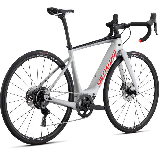Bicicleta SPECIALIZED Turbo Creo SL Comp Carbon - Gloss Dove Gray/Gold Ghost Pearl/Rocket Red XXL