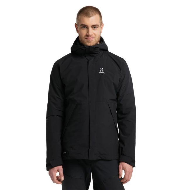 Haglofs - Jacheta iarna barbati Stuga 3-in-1 - negru real