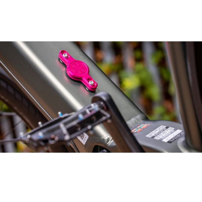 Muc-Off - Suport - Apple-AirTag pentru cadru - V2 - negru