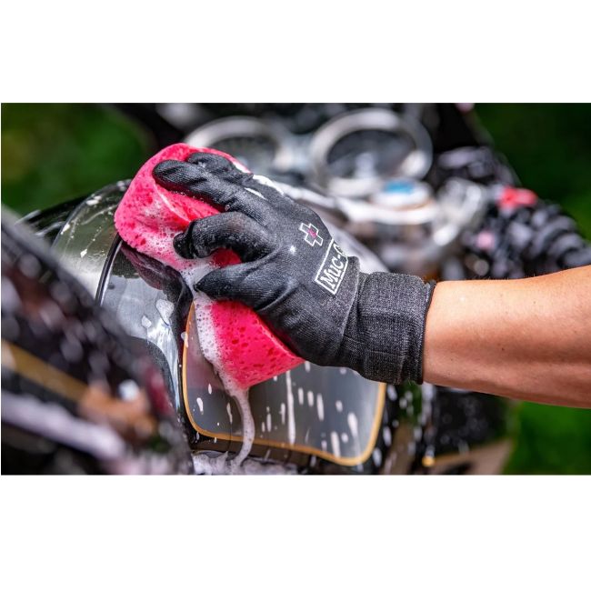 Muc-Off - burete curatare bicicleta Expanding Microcell Sponge - roz intens
