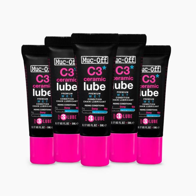Muc-Off - lubrifiant lant bicicleta C3 Ceramic Wet Lube - mini doza 5ml