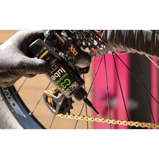 Muc-Off -lubrifiant lant bicicleta C3 Ceramic Dry Lube - mini doza 5ml