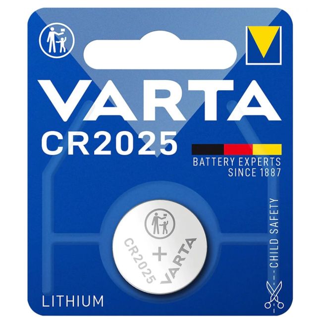 Varta - baterie tip moneda CR2025 - 1 bucata