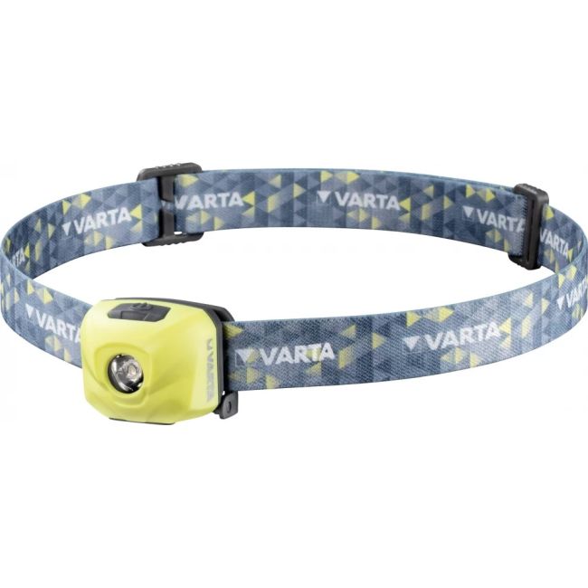 Varta - lanterna frontala Outdoor Sports Ultralight H30R reincarcabila Li-Polimer 300 lumeni - galben lime