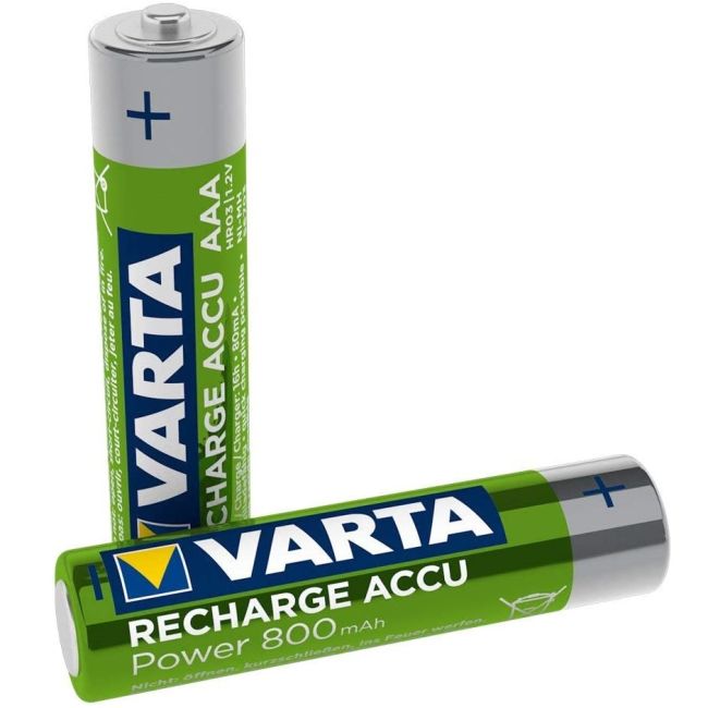Varta - set acumulatori AAA Recharge Accu Power 800 mAh - set 2 buc AAA