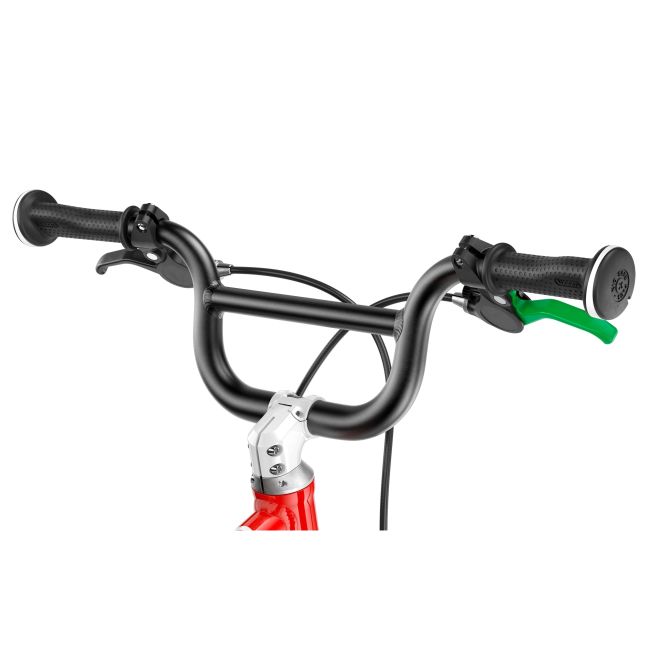 Woom - bicicleta copii 16" Woom 3 AUTOMAGIC, varsta recomandata 4-6 ani (105-120cm) - 6 kg - mov intens alb