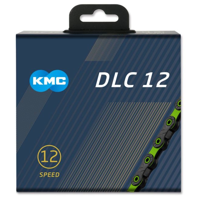 Lant KMC DLC 12 Negru/Verde 12 Viteze 126 Zale