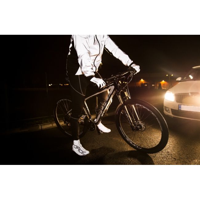 Manusi Force Reflect Alb Reflectorizant XL