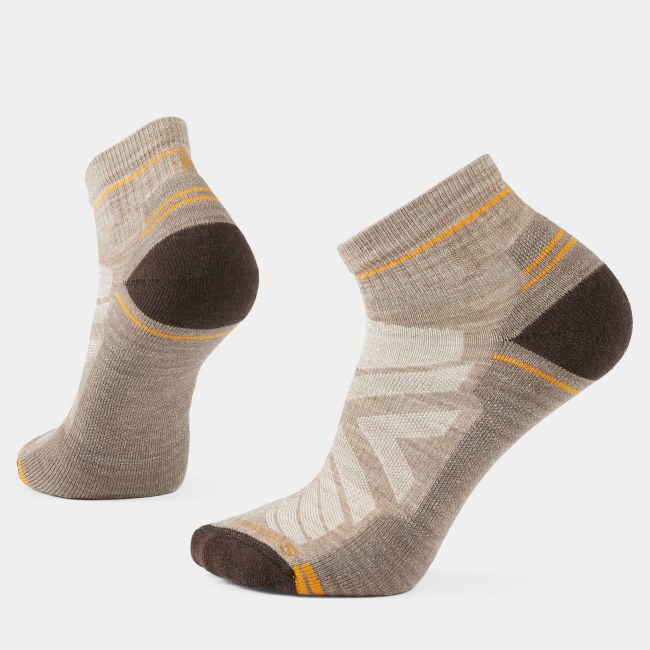 Șosete Merino hiking Smartwool Hike - bej Fossil | Chestnut | Ankle | Light Cushion