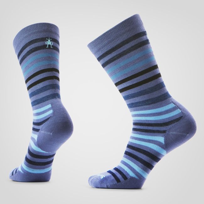 Șosete Merino Smartwool Everyday Spruce Street - albastru Nightfall | Crew | Relaxed Fit
