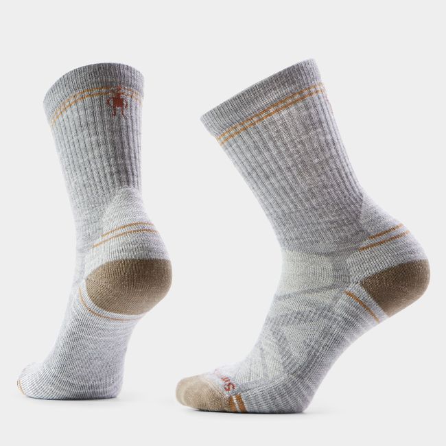 Șosete Merino hiking Smartwool Hike - gri deschis | Crew | Light Cushion