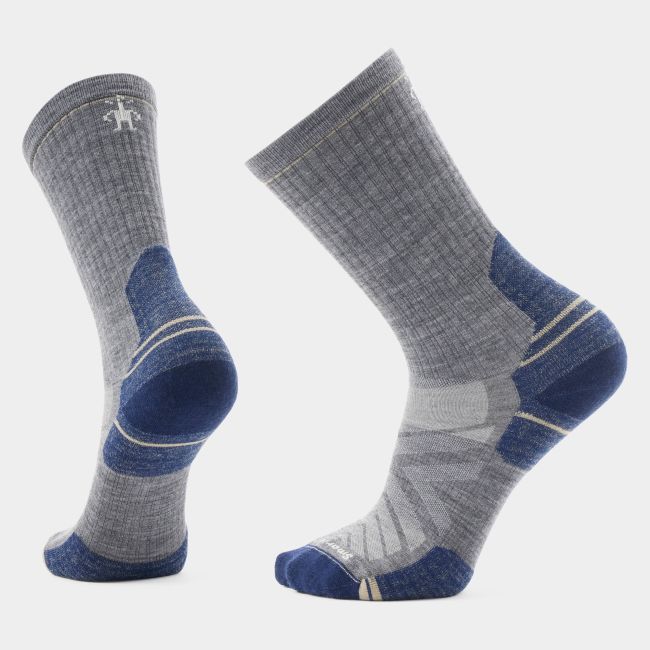 Șosete Merino hiking Smartwool Hike - gri Medium Gray | Crew | Targeted Cushion