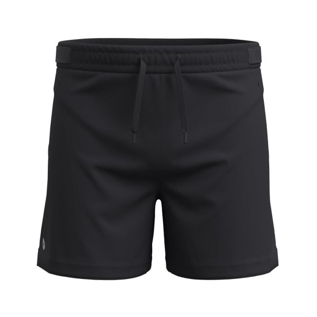 Pantaloni scurți sport Smartwool Active Lined 5" - negru | Merino reciclat