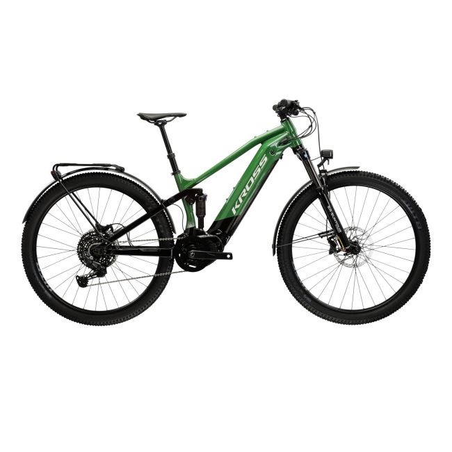 Bicicleta Electrica MTB Kross Grist Boost SUV 1.0 29 inch verde Shimano Cues