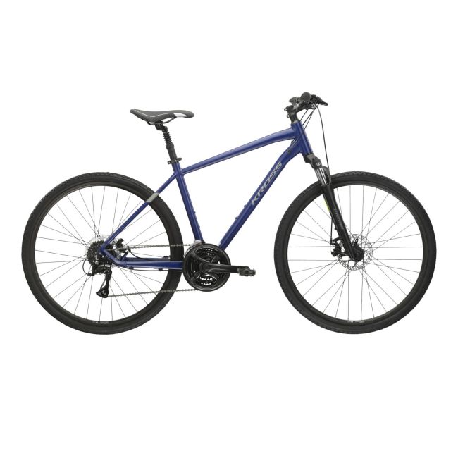 Bicicleta Trekking Kross Evado 3.0 28 inch bleumarin Shimano Acera