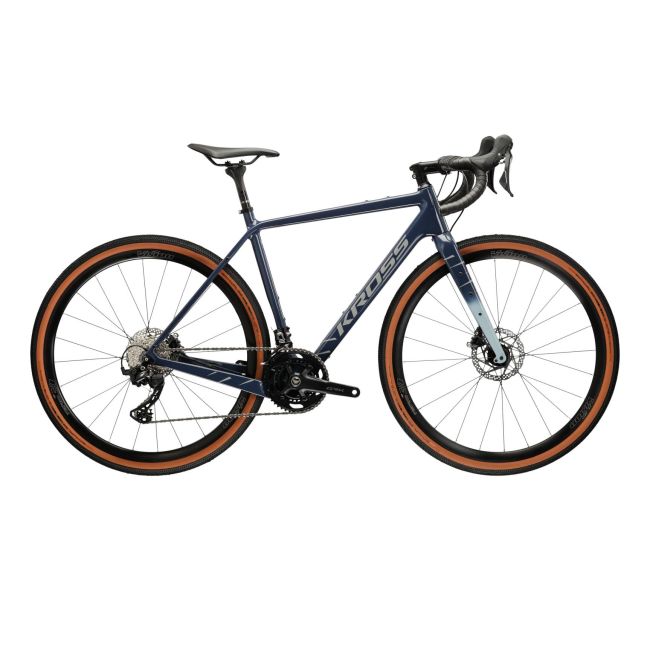 Bicicleta Gravel Kross Esker 8.0 28 inch bleumarin Shimano Grx