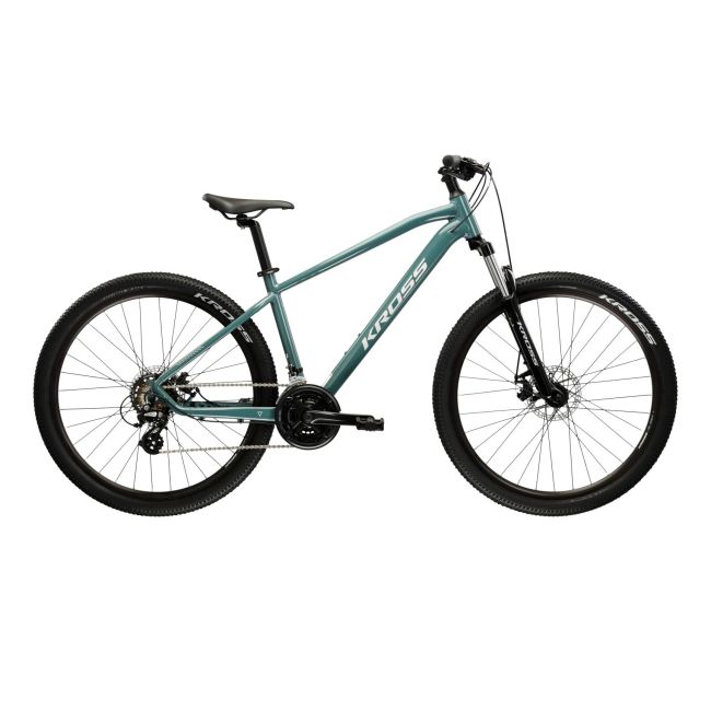 Bicicleta MTB Hardtail Kross Hexagon 2.0 29 inch verde Shimano Altus