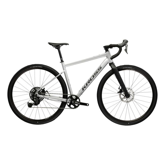 Bicicleta Gravel Kross Esker 1.0 28 inch gri Shimano Cues