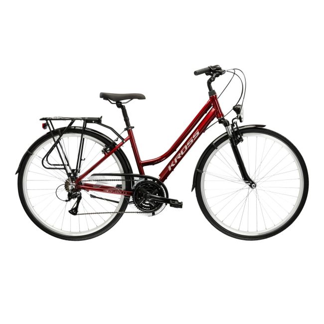 Bicicleta Trekking Kross Explorer 2.0 28 inch rosie