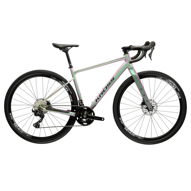 Bicicleta Gravel Kross Esker 6.0 28 inch verde Shimano Grx
