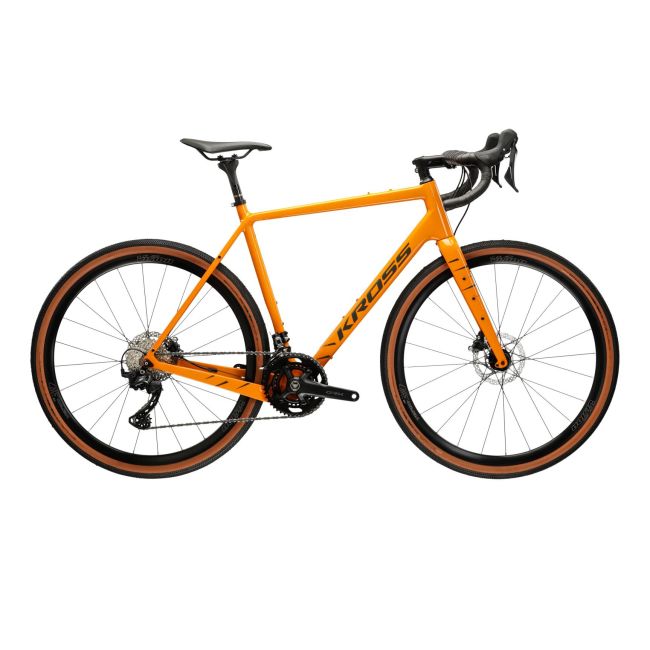 Bicicleta Gravel Kross Esker 8.0 28 inch portocalie Shimano Grx