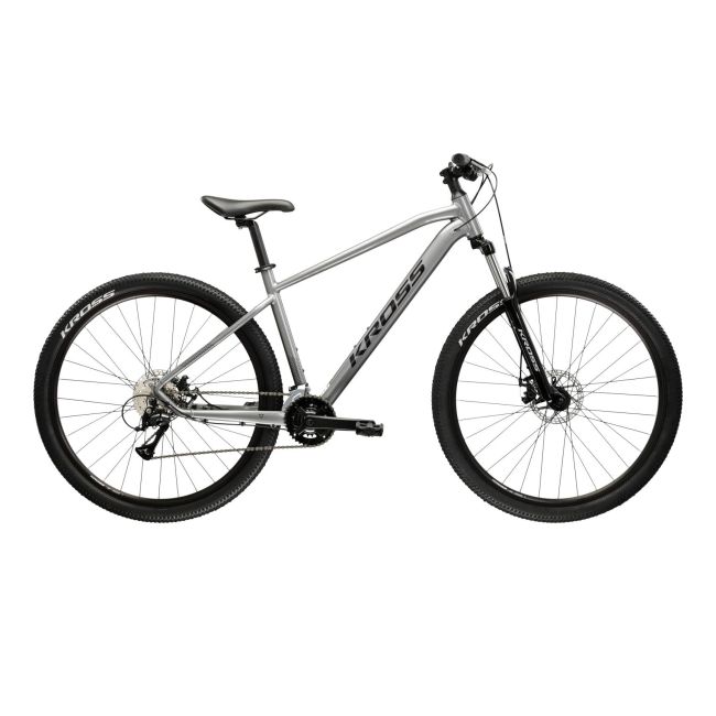 Bicicleta MTB Hardtail Kross Hexagon 3.0 29 inch gri Shimano Acera