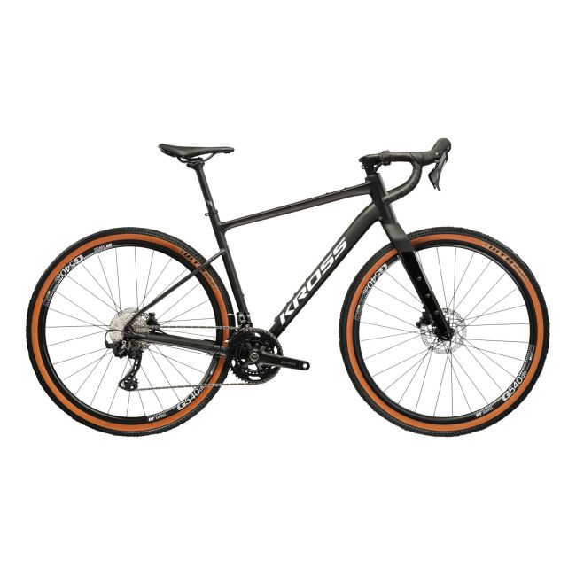 Bicicleta Gravel Kross Esker 6.0 28 inch neagra Shimano Grx