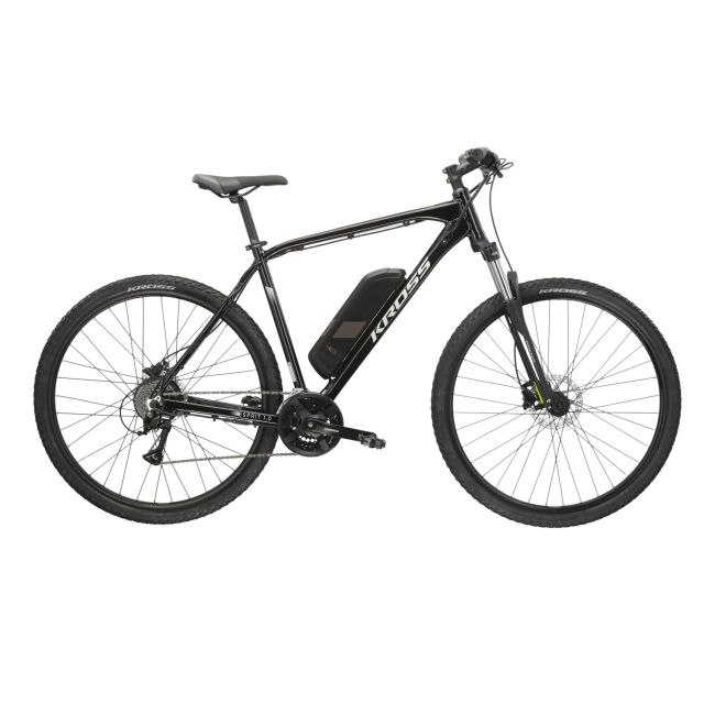 Bicicleta Electrica MTB Kross Esprit Boost 1.0 29 inch neagra Shimano Acera