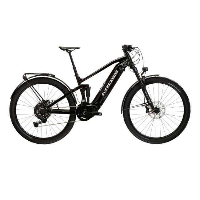 Bicicleta Electrica MTB Kross Grist Boost SUV 1.0 29 inch neagra Shimano Cues