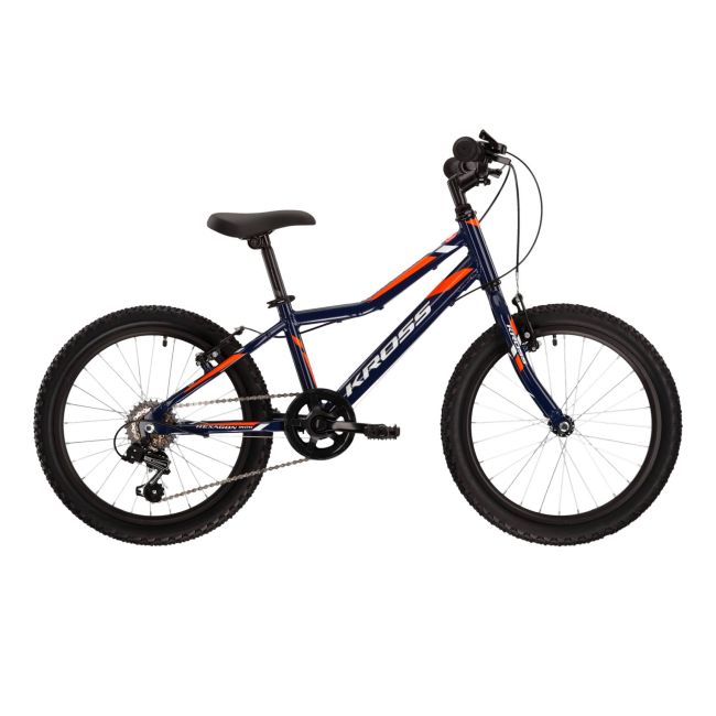 Bicicleta Copii Kross Hexagon Mini 1.0 20 inch bleumarin Shimano Tourney