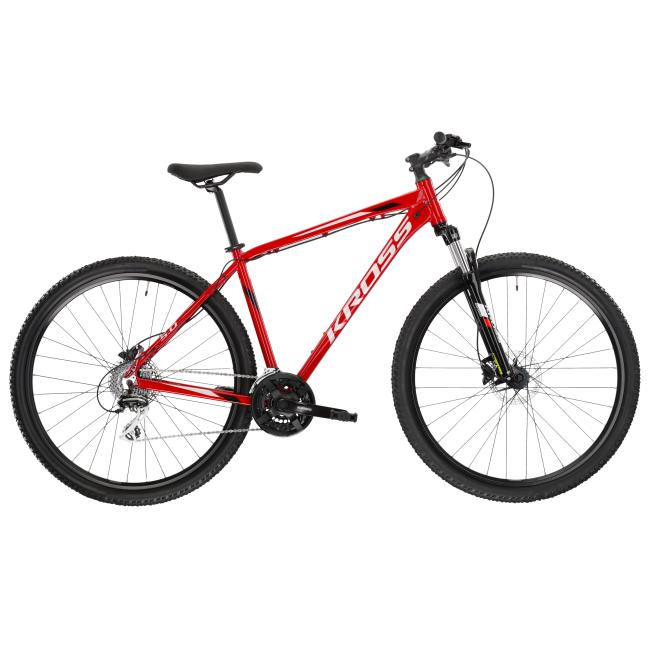 Bicicleta MTB Hardtail Kross Hexagon 5.0 27.5 inch rosie Shimano Acera